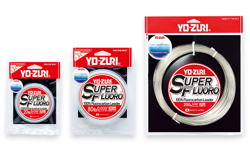 Yo-Zuri SuperFluoro Clear Leader 50 Pound / 30 Yards