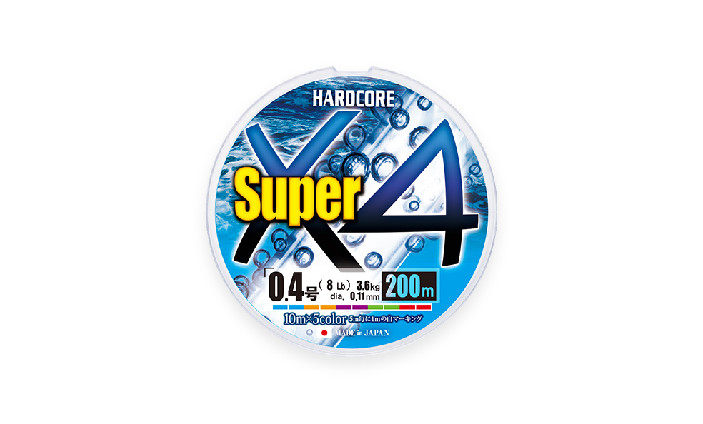 ハードコア® スーパー X4/X8 - 釣具の総合メーカー デュエル